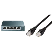 Switch réseau Ethernet Gigabit Gembird - 5 ports (Blanc) - 2